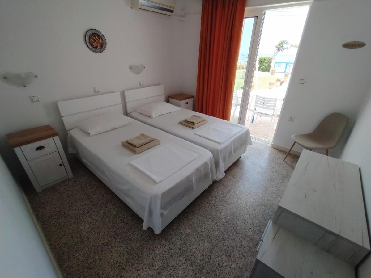 Antonios Apartments Stegna อาร์คานเยโลส ภายนอก รูปภาพ